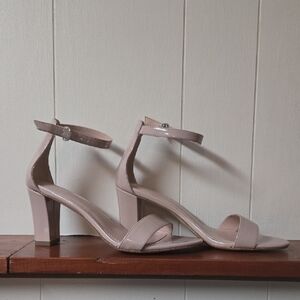 The Limited Blush Block Heel Sandals